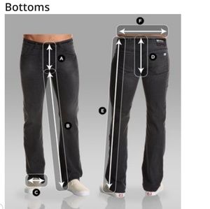 Measure pants